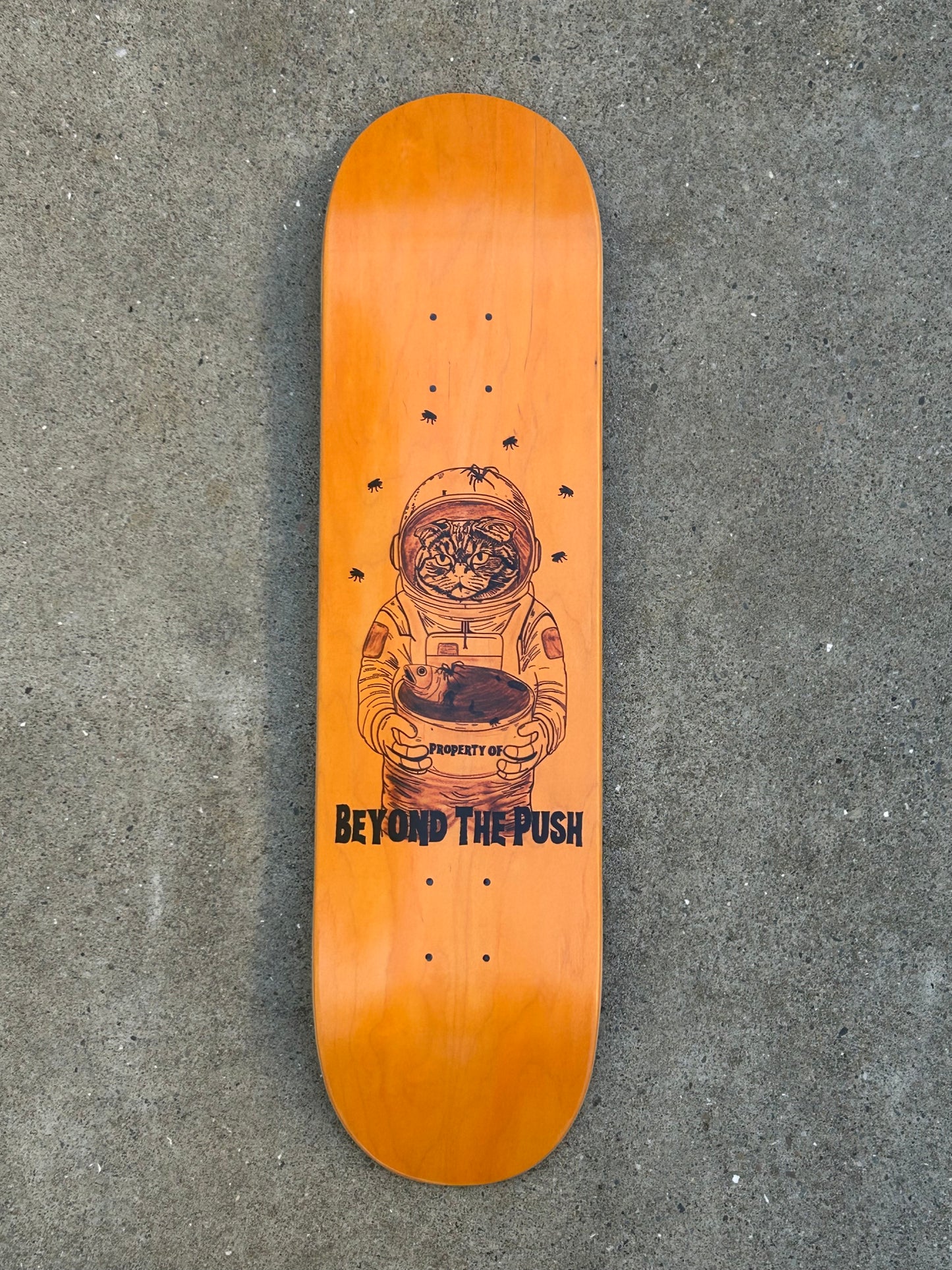 Beyond The Push — Limited Halloween Skateboard Deck